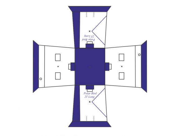 Зимняя палатка "Polar Bird" 2T Long