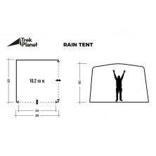Шатер Trek Planet Rain Tent