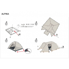 Летняя палатка Alpika Picnic-4